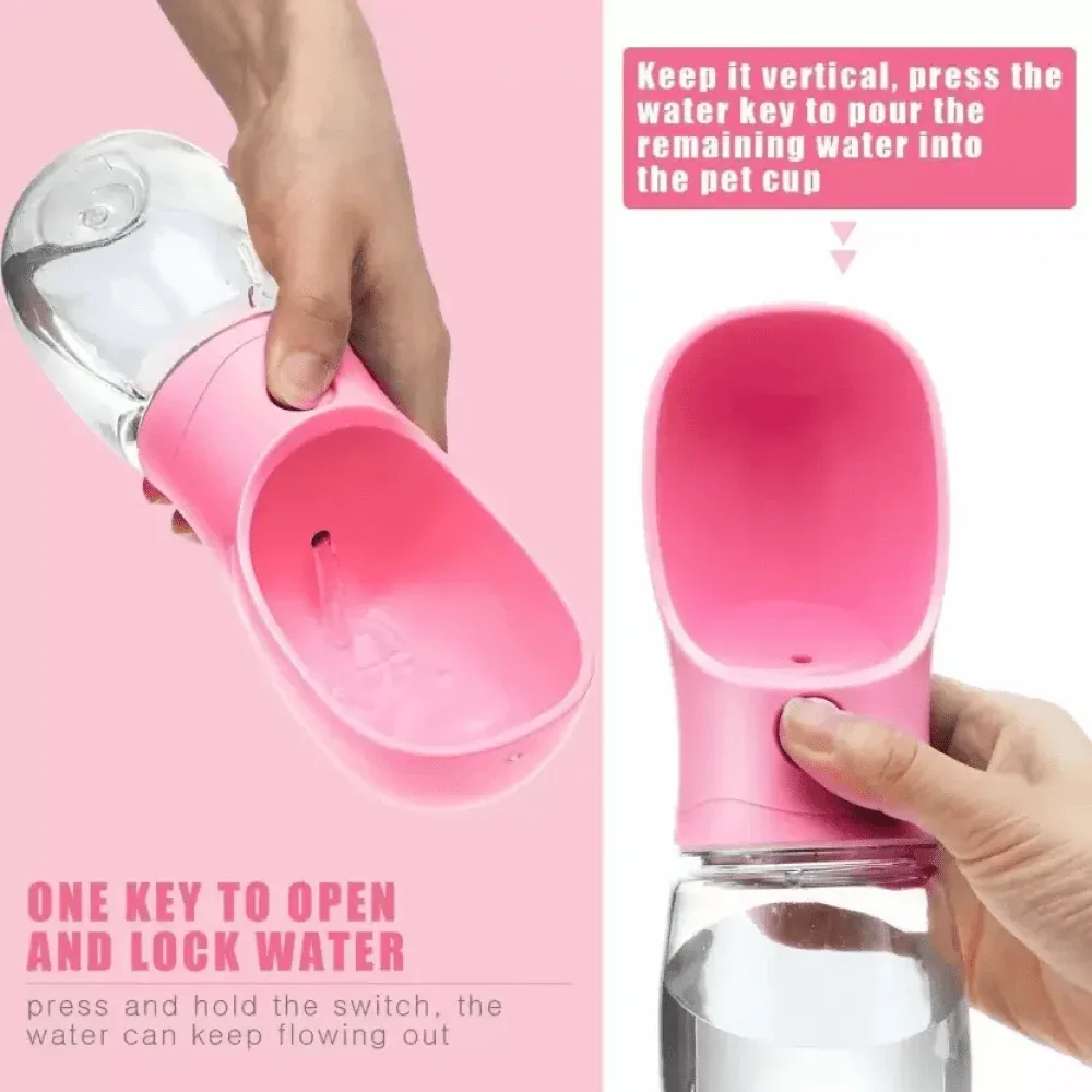 Emily Pets Bottle for Dogs and Cats (Pink) - Image 2