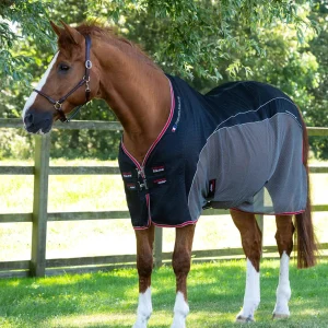 END OF LINE SALE - Premier Equine Sports Cooler Rug Black