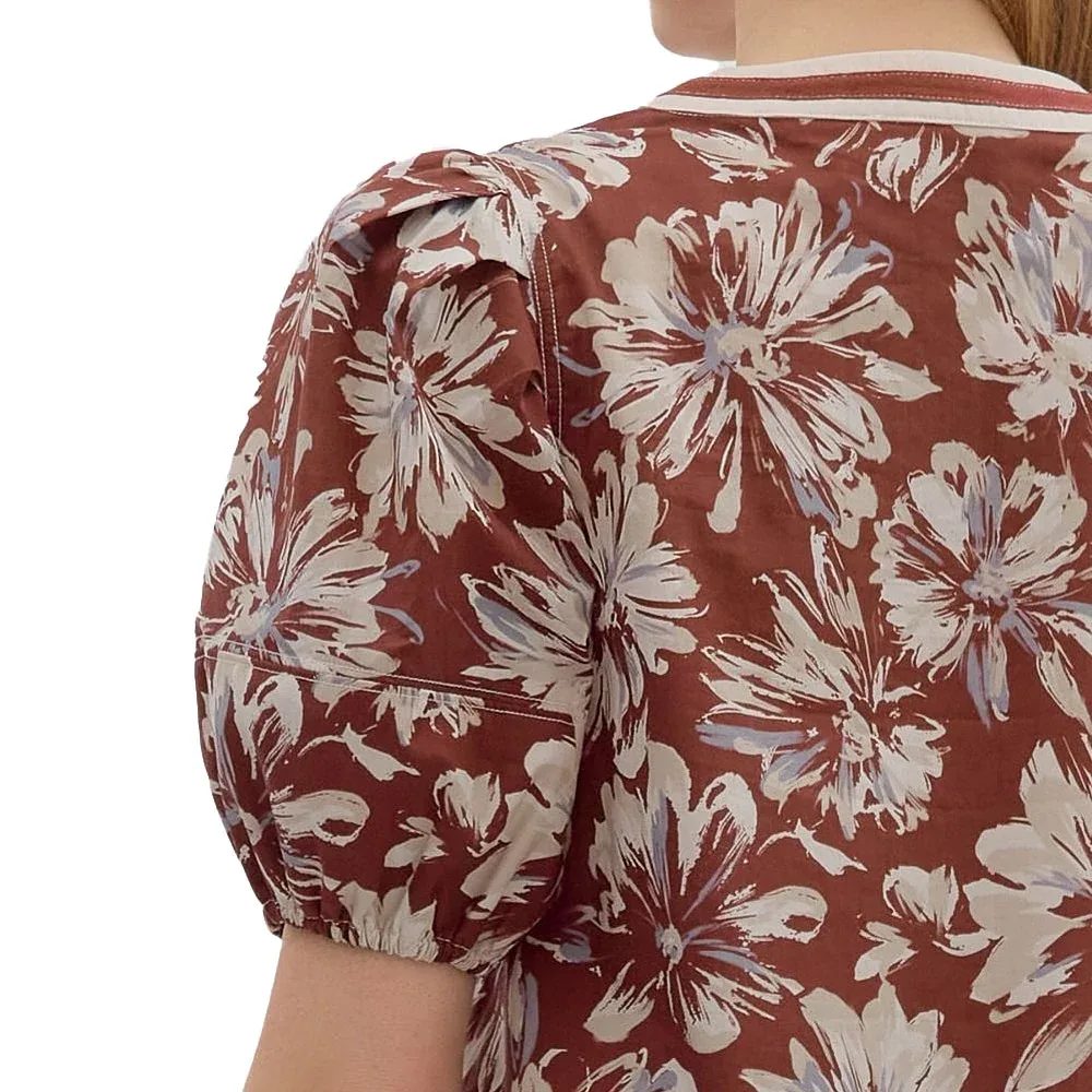 Entro Women's Wine Print Top - Image 2