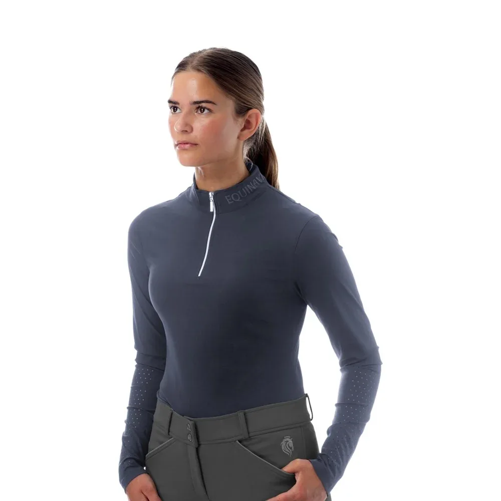Equinavia Alexandra Ladies Ribbed Training Shirt - Image 2