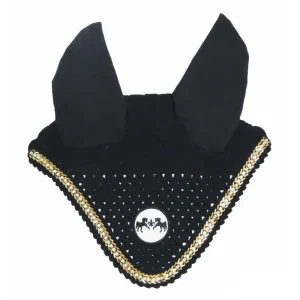 Equine Couture Fly Bonnet with Lurex Rope