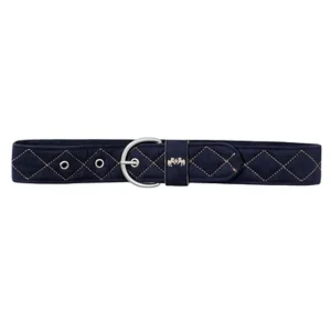 Equine Couture Quilted Suede Belt