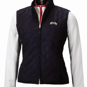 Equine Couture Spinnaker Micro Suede Vest