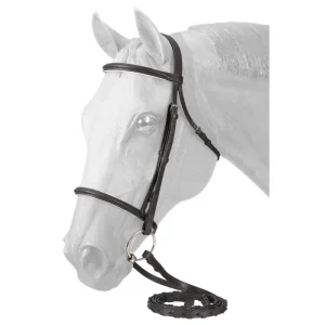 EquiRoyal Padded Noseband Snaffle Bridle