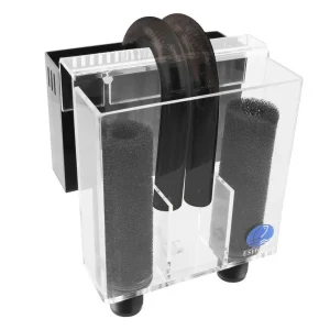Eshopps PF-1000 Dual Hang-On Overflow Box 9 in Dual