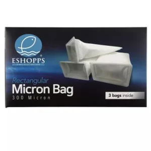 Eshopps Rectangle Filter Sock 300 Micron (3 Pack)