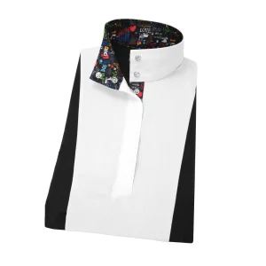 Essex Classics Danny & Ron’s Girls’ “I Love My Dog” Luna Performance Short Sleeve Show Shirt