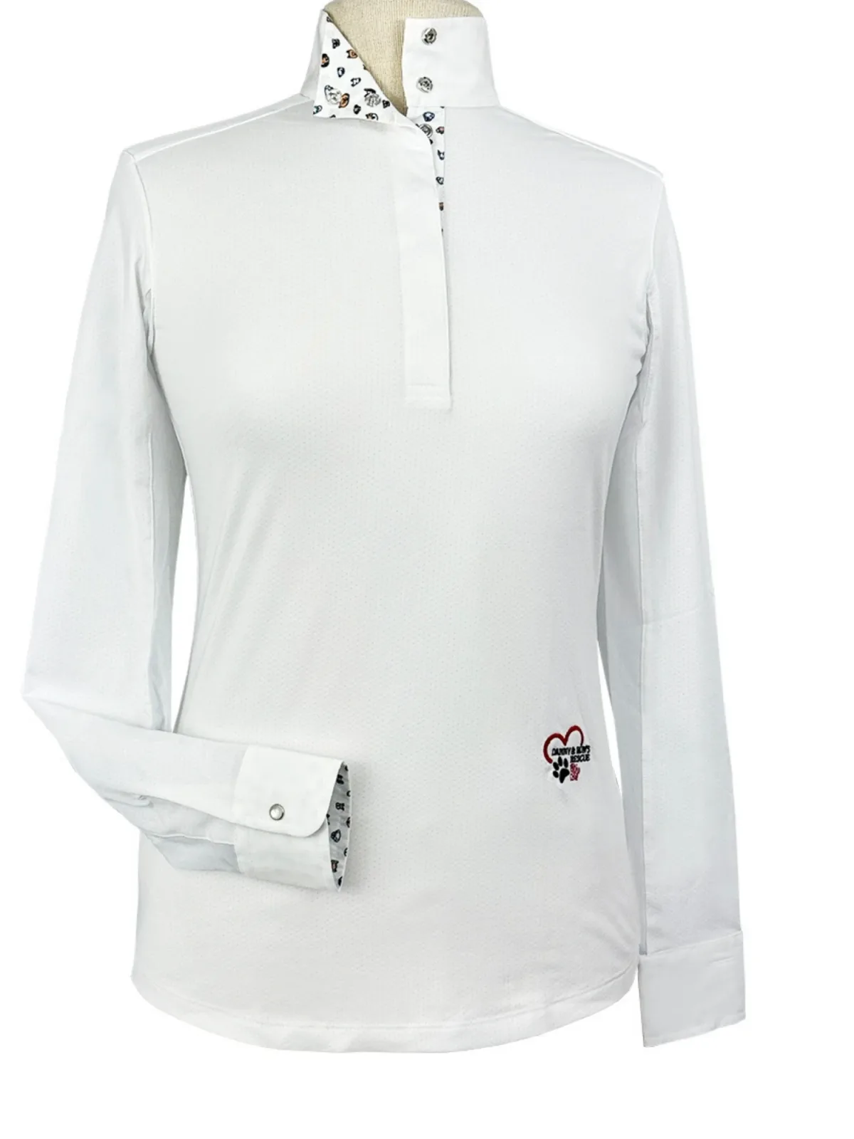 Essex Classics Talent Yarn Girls' Long-Sleeve Show Shirt