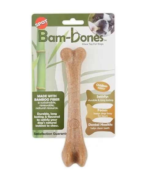 Ethical Pet Bambone Dog Toy, Chicken Flavor - Image 2