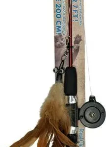 Ethical Pet Fishing Rod n Reel Kitty Teaser