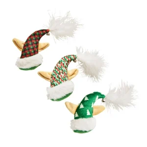 Ethical Pet Holiday Elf Hat Catnip Toysys