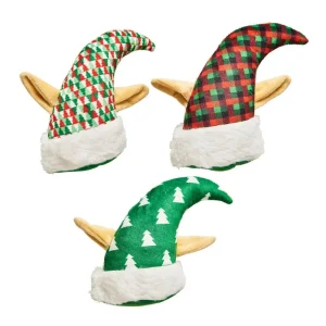 Ethical Pet Holiday Elf Hat Dog Toy