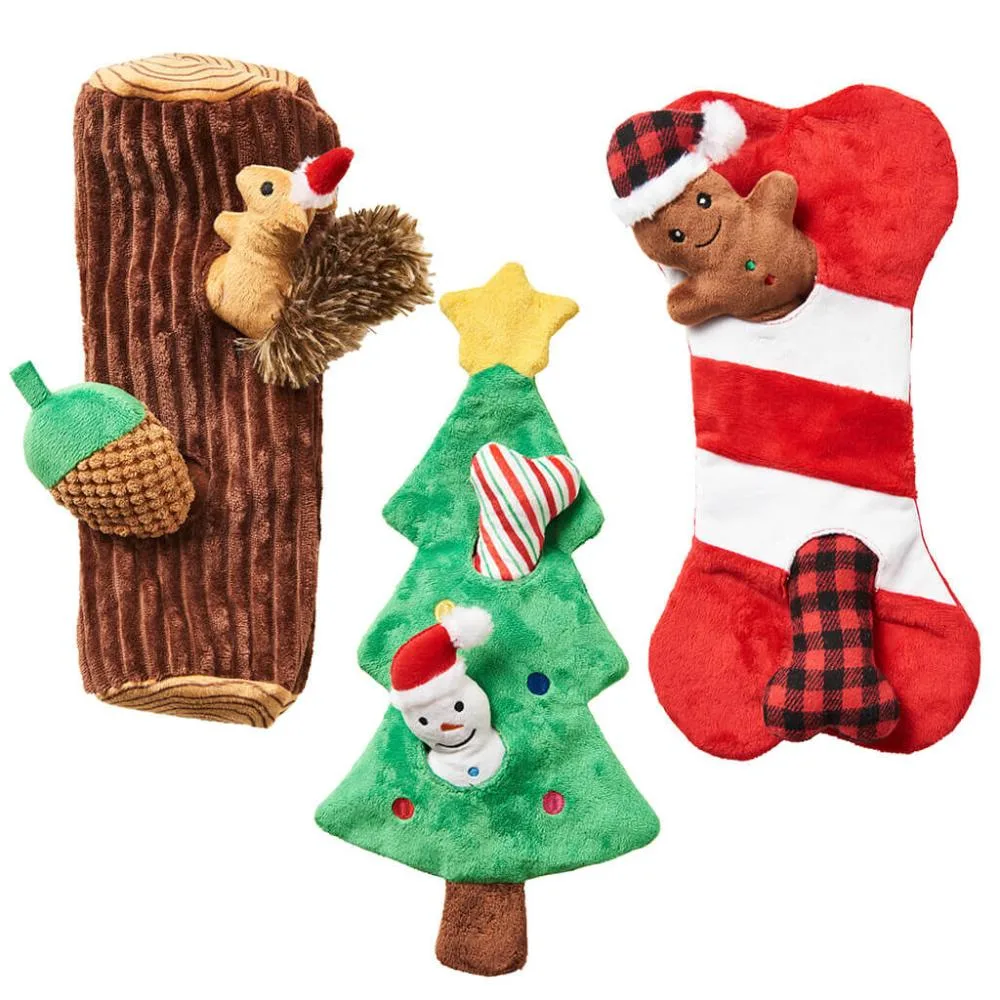 Ethical Pet Holiday Puzzle Dog Toys