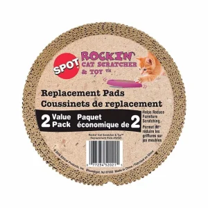 Ethical Pet Rockin Cat Scratcher Insert 7.5 in 2 ct