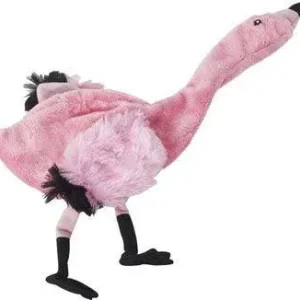 Ethical Skinneeez Plush Pink Flamingo Dog Toy 20" {L+1} 773354