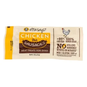Etta Says! Chicken Deli Sausages Meat Dog Treats