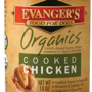 Evangers 100% Organic Cooked Chicken Canned Dog Food