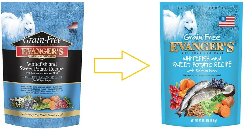 Evangers Grain Free Super Premium Whitefish and Sweet Potato Dry Dog Food - Image 2