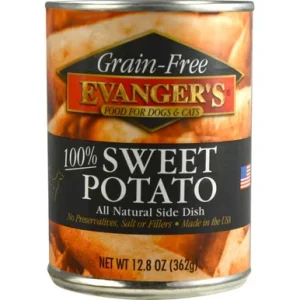 Evangers Grain-Free Sweet Potato Canned Dog and Cat Food 12Ea/12.8 Oz, 12 Pk