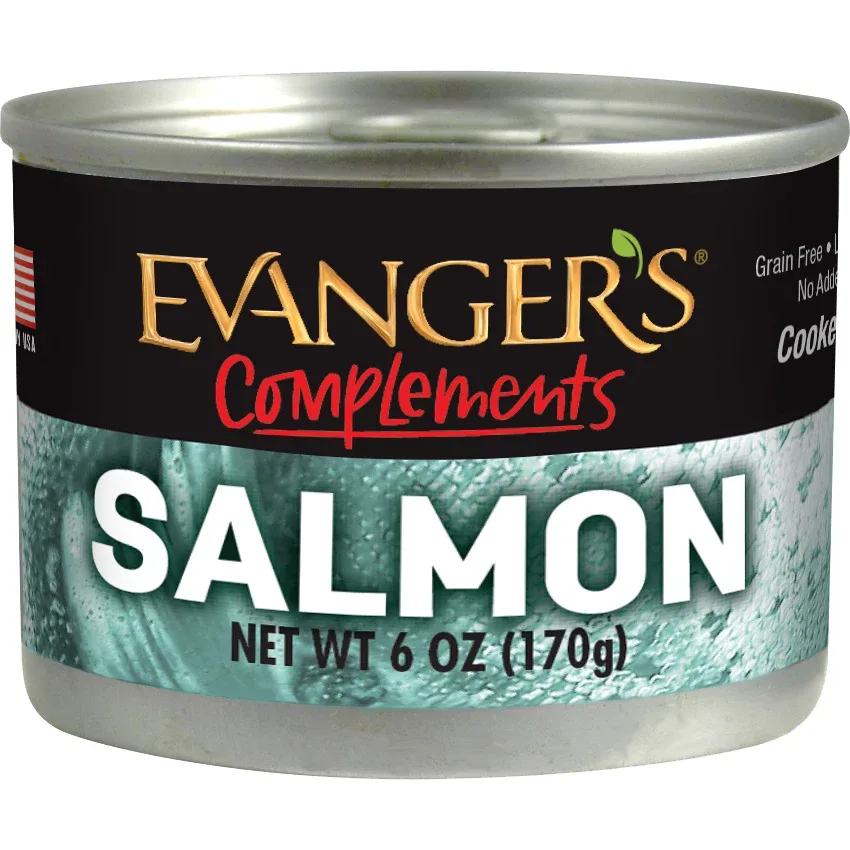 Evangers Grain Free Wild Salmon Canned Cat and Dog Food - Image 2