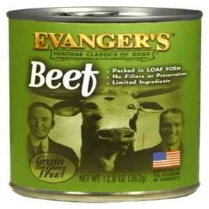 Evangers Heritage Classic Beef Canned Dog Food 12Ea/12.8 Oz, 12 Pk