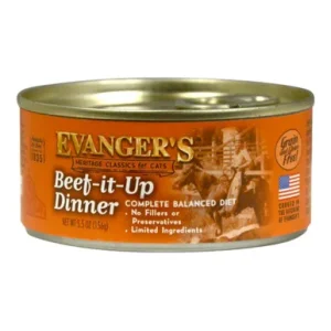 Evangers Heritage Classic Beef It Up Dinner Canned Cat Wet Food 24Ea/5.5 Oz, 24 Pk