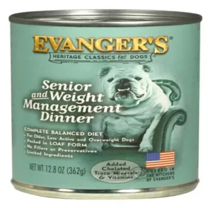 Evangers Heritage Classic Senior/Weight Management Canned Dog Food 12Ea/12.8 Oz, 12 Pk