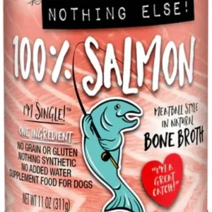 Evanger's Nothing Else- One Ingredient Salmon Canned Dog Food -11 Oz -Case of 12