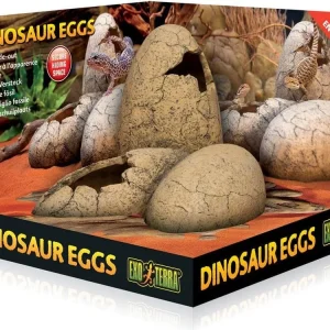 Exo Terra Dinosaur Eggs Fossil Hideout, Large