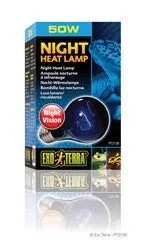 Exo Terra Night Heat Lamp 50w Pt2126{L+7}
