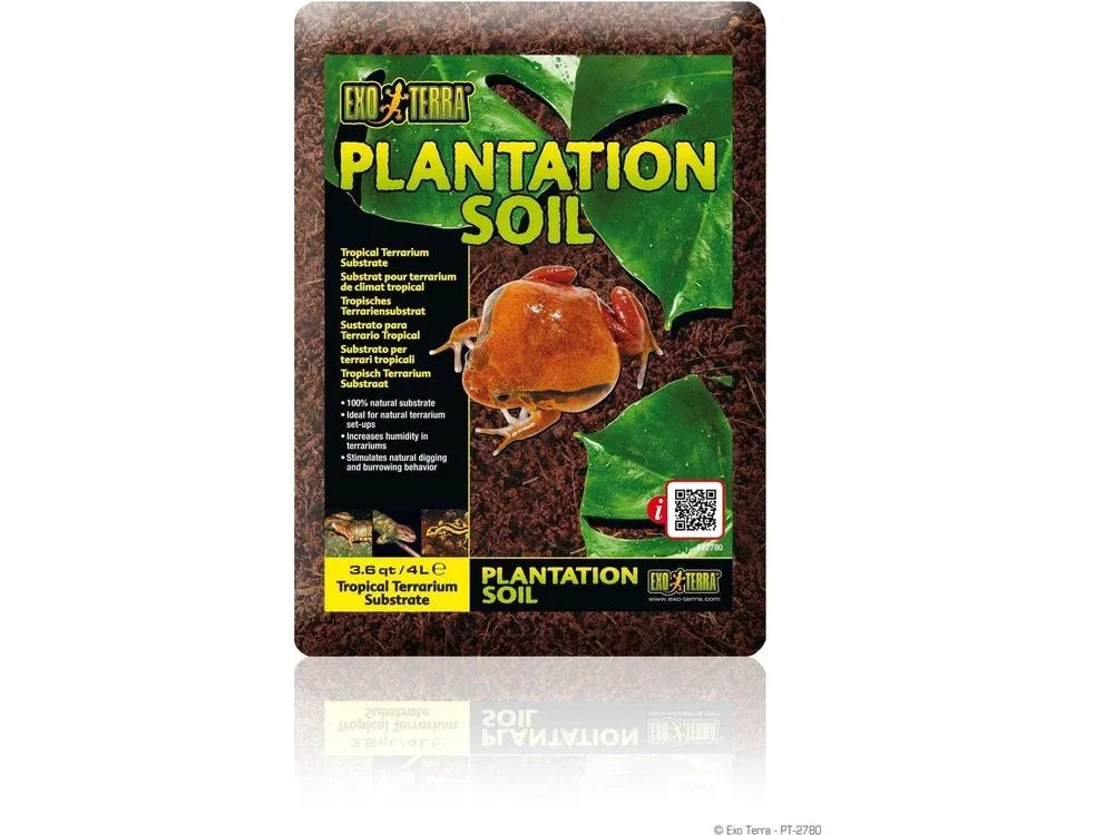 Exo Terra Plantation Soil, 4qt (Bag)
