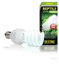 Exo Terra Reptile Uvb 100, 26w Pt2187{L+7}