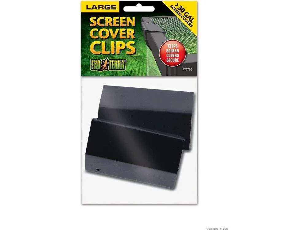 Exo Terra Screen Cover Clips, Large