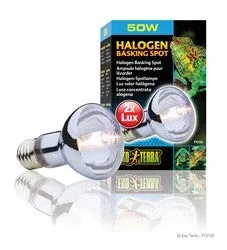 Exo Terra Sun-glo Halogen Lamp 50w Pt2181{L+7}
