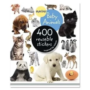 Eyelike Baby Animals Sticker Book