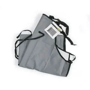 EZ Care Rubberized Grooming Apron, Grey