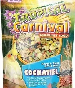 F.M. Brown's Tropical Carnival Cockatiel 3lb -90591 {L+1} C= 423051