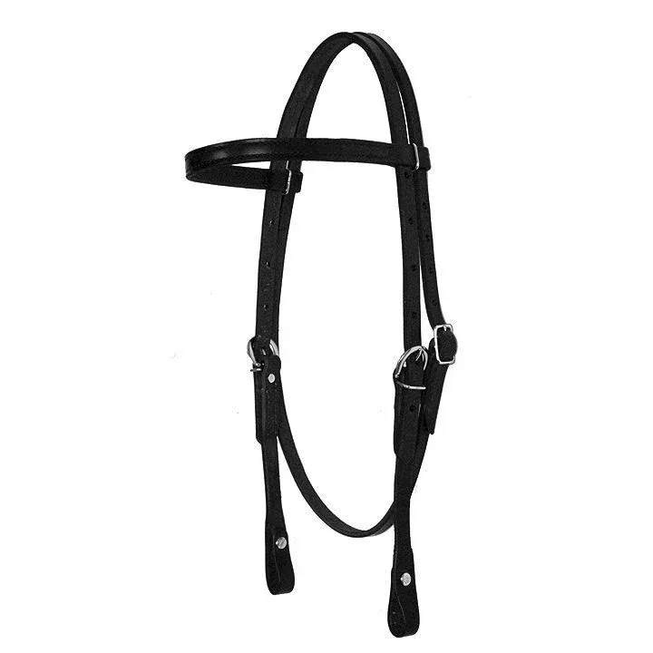 Fabtron Leather Browband Headstall - Image 2