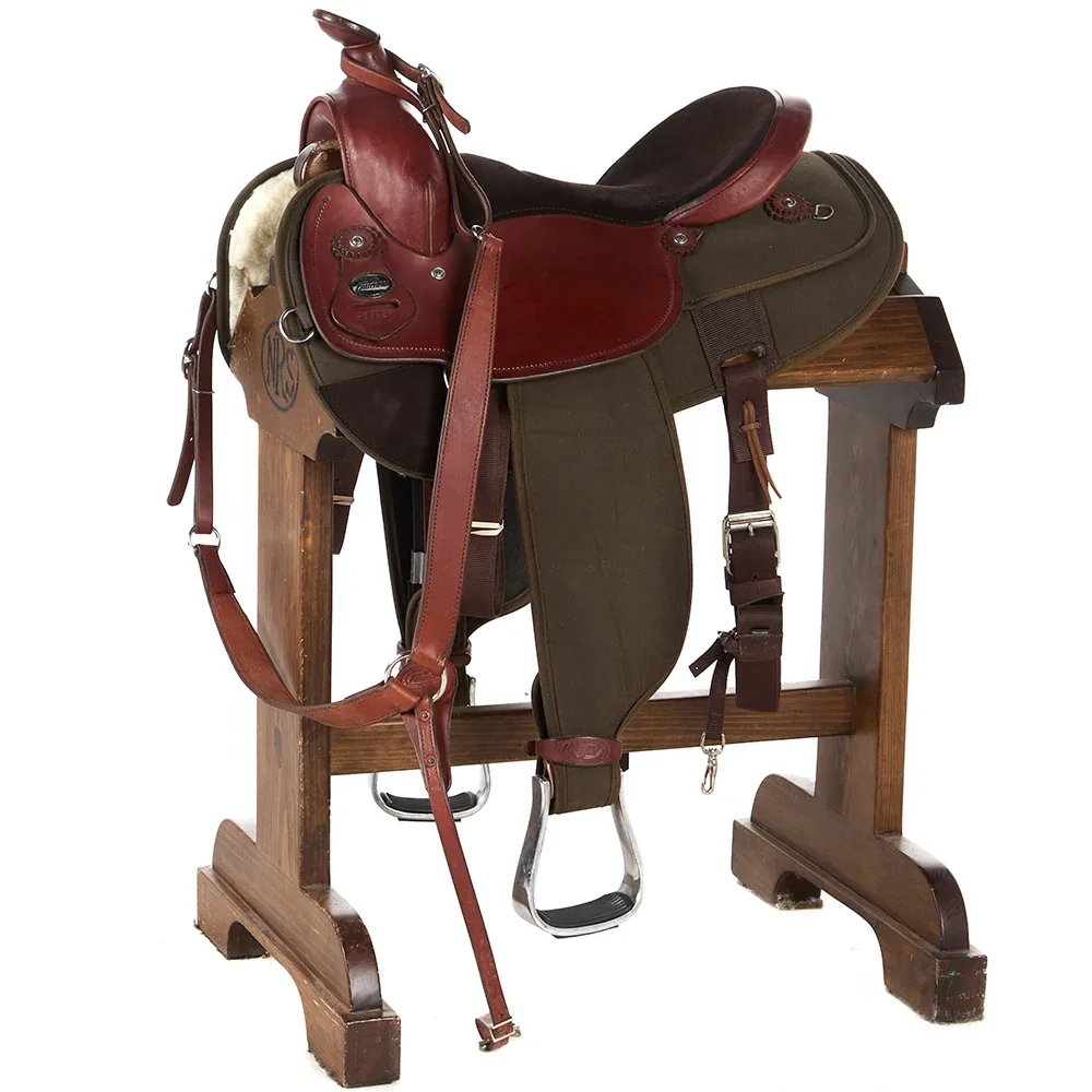 Fabtron Used 15in Green Trail Saddle