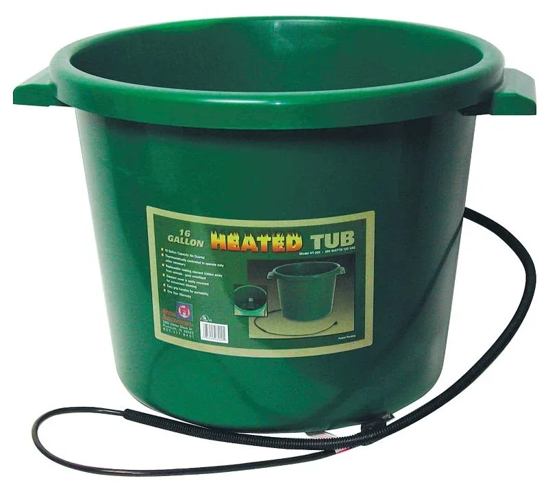Farm Innovators 200w Heated Tub 16 Gallon