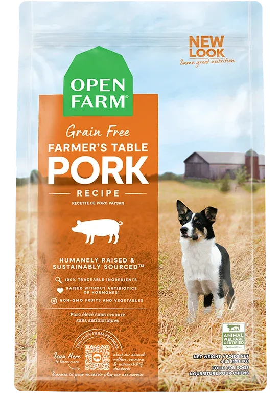 Farmer's Table Pork Grain-Free Dog Kibble