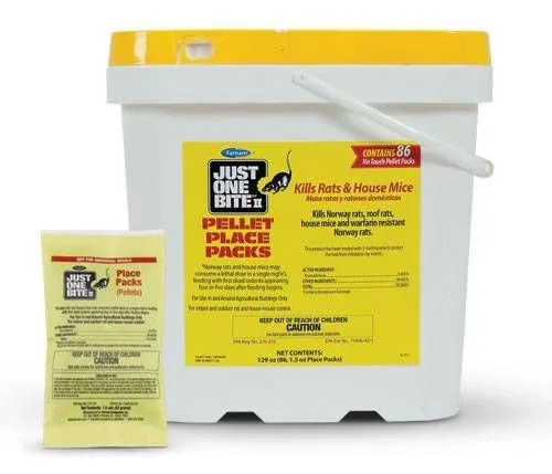 Farnam Just One Bite II Pellet Place Packs - 86 ct