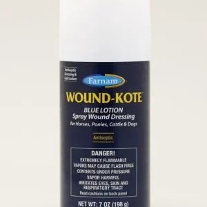 Farnam Wound-Kote Blue Lotion Wound Spray 7oz