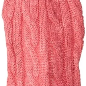 Fashion Pet Cable Knit Dog Sweater - Pink