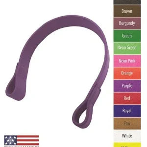 Feather-Weight 1" Beta Halter Browband 15" long Wh