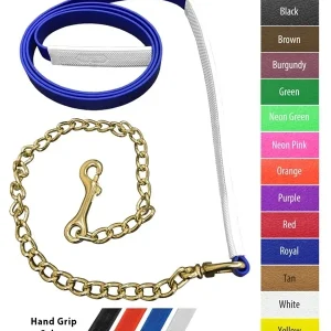 Feather-Weight Beta Hot Walker Lead with 30" Solid Brass Chain