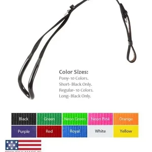 Feather-Weight Harness Crupper Long Black