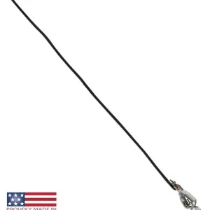 Feather-Weight Wire & Clip For Murphy Blind Black