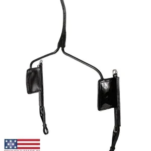 Featherweight Blinds Only Leather Black