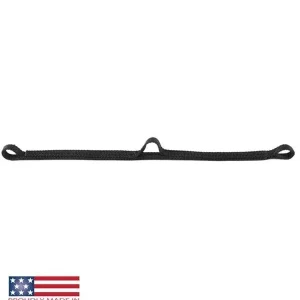 Featherweight Nylon Browband Black 1/2In